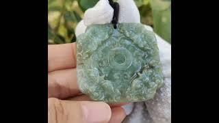 Earth's Fury Forged Pendant - #jadeite #jade #singapore