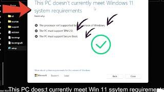 Install Windows 11 Unsupported PCEdit (appraiserres.dll) File