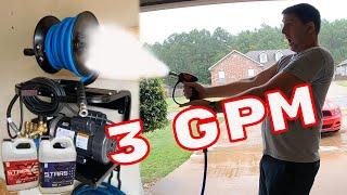 THE MOST POWERFUL ELECTRIC PRESSURE WASHER AND A TOUCHLESS WASH!?  | AR BLUE CLEAN RCA3-PRO