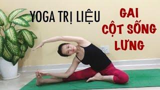 Yoga trị liệu đau lưng, gai cột sống lưng Yoga for back pain