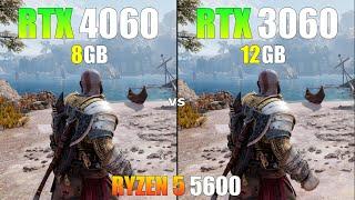 RTX 4060 vs RTX 3060 : Ryzen 5 5600 - Test in 18 Games in 2024