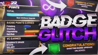 *NEW* NBA 2K22 REP/BADGE GLITCH  MAX BADGES in 1 HOUR | HOF BADGE GLITCH | *WORKING*