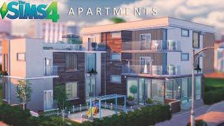 APARTMENTS | Newcrest (noCC) THE SIMS 4 | Stop Motion