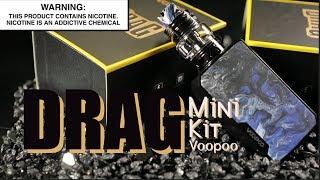 DRAG Mini Kit with Gene Chip and 4400mAh Batt By VOOPOO ~Vape Kit Review~