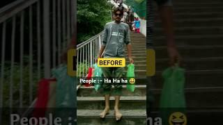 before and after transformation video by Shashikant #short #shortvideo #fitness #trending #gym