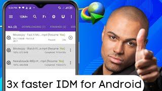 How to download any file in mobile device | IDM for Android