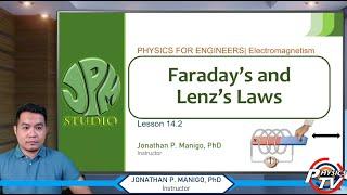 Physics  for Engineers |  Lesson 14.2 | Faraday's and Lenz's Laws