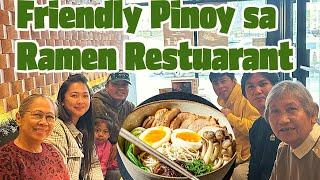 Ramen Restaurant sa Canada Panalo Sa Sarap Friendly Pinoy