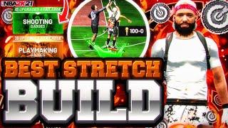 BEST SPEED BOOSTING STRETCH FOUR BUILD! NBA 2K21