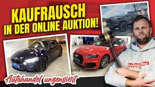 Wer wird Millionär im Autohandel? Wir nehmen euch mit! So kaufen wir Autos Online ein!