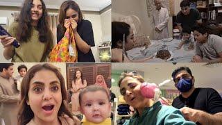 Humaare ghar aaya New Baby, Faisal ne gift diya ajeeb dress , Alyzeh Birthday Prank, Faisal ka punch