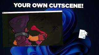 How to add YOUR OWN CUTSCENES in Friday Night Funkin 0.3!