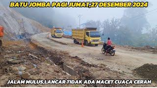 Batu Jomba Pagi ini Jumat 27 Desember 2024~Jalan Lancar Dan Tidak ada Macet