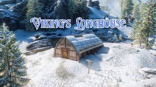 Skyrim Home Mod: Viking's Longhouse, for Xbox and PC (AE/SE/LE)