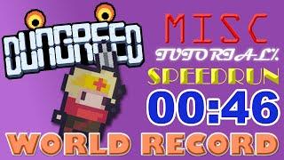 Dungreed (PC) - WORLD RECORD - Miscellaneous Tutorial% Speedrun in 00:46