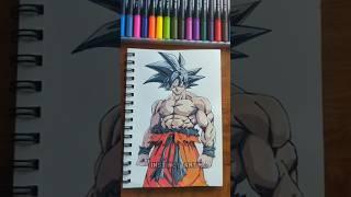 Goku drawing #art #shorts #anime