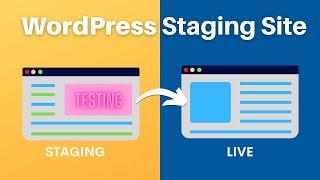 How to Make a WordPress Staging Site (manually, for free)
