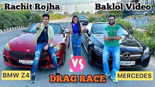 DRAG RACE  - BMW Z4 vs MERCEDES C300  Shocking Results  1 Million Subs Ka Surprise ️