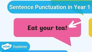 Twinkl Teaches KS1 English | Sentence Punctuation in Year 1