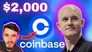 How Coinbase Stock $COIN Reaches $2,000 - Thank me in One Year