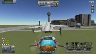 KSP Plane Crash