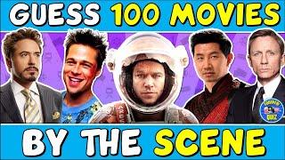 Guess the "100 MOVIES BY THE SCENE" QUIZ!  | CHALLENGE/ TRIVIA