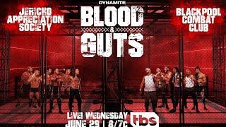 Blood And Guts 2022 - Blackpool Combat Club , Santana & Ortiz & Eddie Kingston Vs JAS - Highlights