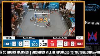 Match 9 | Robot in 30 Hours | Into the Deep