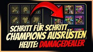 Raid: Shadow Legends | Schritt für Schritt: Champions Ausrüsten | Heute: Damagedealer