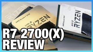 AMD R7 2700(X) Review: Memory Overclocking, Voltage, Streaming