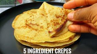 Make crepes at home in 5 minutes. The best French crepes !!!