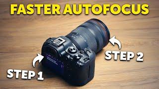 FAST Autofocus Settings on Canon R6 Mark II