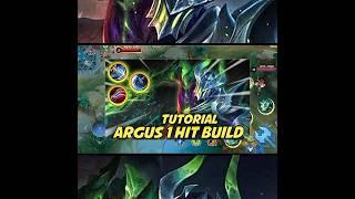 ARGUS 1 HIT BUILD 2024 #argus #topglobalargus #mlbbcreatorcamp #mobilelegends #mlbb #ml. #Shorts