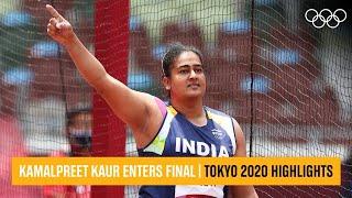 Kamalpreet Kaur enters Olympic final | #Tokyo2020 Highlights