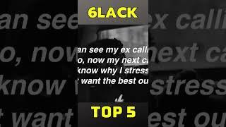 6lack Best Songs Ever: Top Hits 2023 #shorts