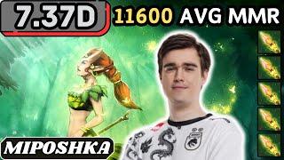 7.37d - Miposhka ENCHANTRESS Hard Support Gameplay - Dota 2 Full Match Gameplay