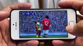 efootball PES 2021 on iPhone 5s ios 12.5.4