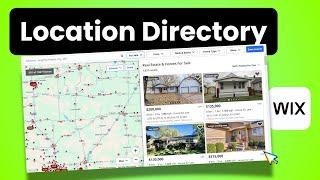 How to Design Real Estate Listings and Map with Wix CMS Collections, Repeater | No Code/ Low Code