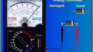 Test Diode With Analog Ohmmeter