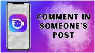 How to Comment in Someone Post in BuzzCast? 2024 | BuzzCast App