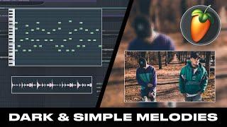 How To Make DARK And SIMPLE Samples Like Cubeatz And PVLACE For Trap Beats | FL Studio 20 Tutorial