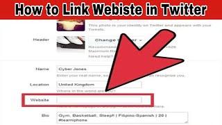 How to Link Your Website to Your Twitter || how to link website to twitter account