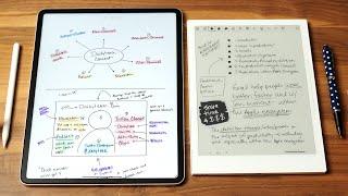 iPad vs Supernote - Best Handwritten Notes Tablet Showdown