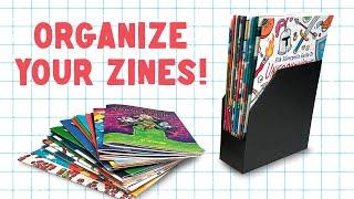 How to make the Perfect Zine Holder (free template!)