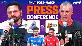 PKL 11 M128 | Haryana Steelers vs U Mumba | Press Conference ft. Sunil and Jaideep