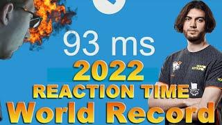 Fastest Sniper's New World Record 2022 VS S1MPLE and Other PROS REACTION TIME! CSGO