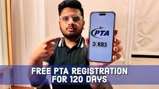 PTA FREE Registration For 120 Days | Temporary Registration!!