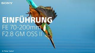 Sony präsentiert: das FE 70–200 mm F2.8 GM OSS II Objektiv