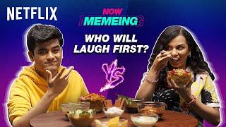 @SlayyPointOfficial's Ultimate Laughter Challenge | Gautami VS Abhyudaya | Now Memeing | Netflix India