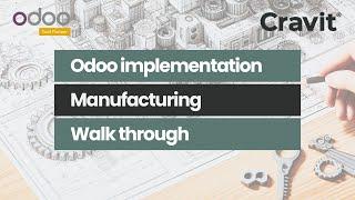 Odoo manufacturing implementation - 06. MRP - Cost analysis and sales price at the BOM